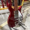 Custom Richen 325 Electric Guitar With Super Tremolos System Bridge Metallic Red Color