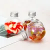 120ml 4.2oz ball canning supplies PET Plastic jars unique Special global Shape Refilled Bottles Jars 120g for cosmetics