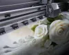 Custom 3d blomma tapet klassisk 3d tapet delikat vit ros romantisk flora dekorativ silke 3d väggmålning tapet