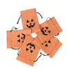 Sacchetto regalo di Halloween Tela di iuta Sacchetti per imballaggio di gioielli Sacchetti per decorazioni per feste di Natale Bustina di caramelle Può personalizzare jllPsW