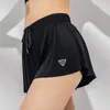 Sports Running Shorts Womens 2 In 1 Marathon Quick Dry Shorts Fitness Training Exercise Jogging Gym Yoga Shorts with Liner T200412