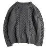Осень мужской пуловер свитер повседневная мягкая и удобная пуловер свитер толстый теплый высококачественный темно-синий мужской свитер 201123