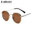 Sonnenbrille Ralferty 2021 Round Women Metall Rahmen Sonnenbrillen Männlich Vintage Retro UV400 -Farbtöne für Zonnebril Dames18117093