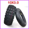 10x3.0 الإطارات مع أنبوب داخلي وخارجي جودة عالية 10 بوصة الطرق الوعرة 10 * 3 الإطارات ل صفر 10x 1 سكوتر الكهربائية النعمة السريع 101