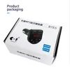 12-24V Genel Araç için-Port Şarj BTE5 Araç MP3 Çalar Bluetooth FM Transmitter Araç FM Modülatör Çift USB