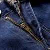 TIGER CASTLE Casual Mens Classic Cotton Jeans Stretch Pantaloni da uomo in denim da lavoro Slim Fit Tuta da uomo per uomo Taglia 38 40 42 201111