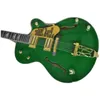 Yeni sarışın doğal içi boş vücut caz gitar kaplan alev akçaağaç üst 5 switchmaster archtop elektro gitar bigs b700 tremolo p90 pick842835