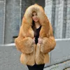 Femmes mode couleur unie fausse fourrure vestes décontracté épaississement hiver chaleur manteau ample veste femme vêtements hauts