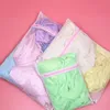 Tvättservice Mesh Net Tvättväska Kläder Bra Sox Underkläder Strumpor Zipped Tvättkassar Tvättmaskin Rengöring Kakor Väskor