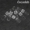 Fumar Domeless Quartz Nail Straw Tips 10mm 14mm 18mm Masculino Micro Mini Kits Quartz Banger Nails Dab Rigs3663363