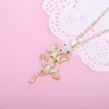 Pendant Necklaces Cute Gecko Necklace Animal Charm Viking Amulet Lizard Statement Jewelry Women Gift Antique 2021233W