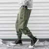 Spring Cargo Pants Men Cotton Comfortable Joggers Trousers Orange Black Many Pockets Pants Ankle Banded Man Casual Trousers A913 LJ201007