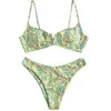 Luksusowe Designer Swimwear Swimwear Bikini Fretyle Lato Bikini Zestaw Dnia Dolny Dolny Swimsuit