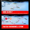 5 см 6G Minnow Swimbait Рыболовная приманка Mini погружая рыбаки жесткая рыбалка Wobbles крючок искусственной приманки