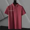 Classic embroidery polo shirts wholesale mens Tb Polos Casual Breathable Business man shirt Size M-XXXL