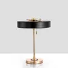 Modern Minimalist Metal LED Table Lamps for Living Room Study Desk Light Luxury Bedroom Bedside Table Lamp