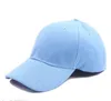 Män kvinnor vanligt baseball cap unisex krökad visir hatt hiphop justerbar toppade hatt visir kepsar fast färg PS01585156338