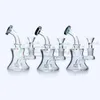 Beracky Glass Water Bongs With 14mm Glass Bowl Heady Beaker Bong Dab Oil Rigs Glass Water Pipes Recycler Bong For Smoking