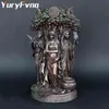 Yuryfvna 16 cm Statua statua Grecja Religia Celtic Triple Bogini Dziec Mother and the Crone Sculpture Figurine 2201121658878