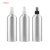 10st / parti 500ml Aluminium Essential Olja Spray Bottle Refillerbar Parfym Fine Mist Atomiser Tomma Skönhetsmetallflaskor