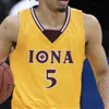 Custom Iona Gaels College Basketball Jerseys Walter Clayton Jr Nelly Junior Joseph Daniss Jenkins Quinn Slazinski Berrick Jean Cruz Davis Osborn Shema 4xl