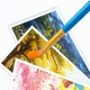 Obraz olejny Długopis 10 sztuk / zestawy uchwyt drewna Nylon Wełna Akwarela Hak Linia Biurowa Art Materiały Malowanie Narzędzia HH0082SY