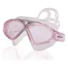 JIEJIA Zwembril Heldere versie Duikbril Professionele anti-condens sportbril Super grote waterdichte zwembril voor volwassenen 211229