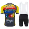 2020 Pro Cartoon 팀 사이클링 저지 Jersey Bib Short 9d Set MTB 자전거 의류 Ropa Ciclismo 자전거 자전거 착용 옷 남성 Maillot Culotte1278058