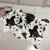 Creative Zebra / Cow 3D Tryckta mattor för vardagsrum Anti-slip Söt djur kasta mattor Golvmattor Rum Dörrmatta Rug 201225