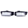 Nieuwe 2 stuks LED-nummer Kentekenplaatverlichting Lampen voor Mitsubishi Outlander XL (CW) 2006-2012 Lancer Sportback 2008 ~ 2012 Auto-accessoires