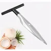 Coconut Opener Tool Stainless Steel Coconut Opener Water Punch Tap Drill Straw Open Hole Cut Gift Fruit Openers Tools 5Mwvj