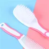 2Pcs Baby Hairbrush Comb Grooming Sets Portable Newborn Infant Toddlers Soft Hair Brush Head Massager Set Baby Kids Bath Brushes Combs 20220308 H1