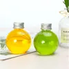 120ml 4.2oz ball canning supplies PET Plastic jars unique Special global Shape Refilled Bottles Jars 120g for cosmetics