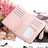 Hot Sale Fashion Women Leather Zipper Clutch Card Holder Purse Bag Handbag Coin Purses Ladies Tassel Smart Wallet