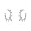 Stud Diamond circulaire petit cerceau boucles d'oreilles coniques mode créateur de luxe exagéré boucles d'oreilles élégantes bijoux pour filles femmes cadeau R230619