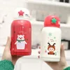 Amazon 17oz Christmas Promotional Regalo Bottiglie in acciaio inox Acciaio inossidabile Thermos del cartone animato School Boccetta boccetta