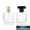 Botellas de perfume vacías de cristal de alta calidad Botella de vidrio de viaje transparente de gran capacidad 50 ml para cosméticos Maquillaje Precio de fábrica Diseño experto Calidad Último estilo