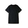 MRMT 2022 Long T 셔츠 남성 힙합 검은 색 티셔츠 남성 지퍼 탑을위한 여분의 긴 티셔츠 Side Sightwear Tshirt G220223