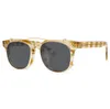 Marken-Designer-Clip-on-Sonnenbrille für Herren, optische Brillenfassungen für Herren und Damen, polarisierte Brillen mit runden Sonnenbrillengläsern