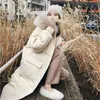 Zimowa kurtka bawełna -Wersja koreańska 2022 Koreańska luźna gruba wyściełana na średniej długości kobiety Pluse1 Phin22