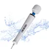 10 hastigheter Magic Wand Massager Big Magic Wand Massage Stick Av Vibratorer Sexig Clit Vibrator Sexleksaker för Kvinnor European Plug 220304