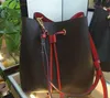 Classic Alta Qualidade Bolsas Neo Noe Bolsas De Ombro Totes Genuíno Bucket Bucket Saco Mulheres Flor Impressão Crossbody Bag Bolsa