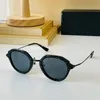 Eyewear Collection sunglasses 2022 new family round frame eyeglasses women personalized metal temples lettering logo High end brand designer sun glasses SPR05Y