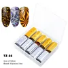 NA063 10Pcs Starry Sky Nail Foils Holographic Transfer Water Decals Nail Art Stickers DIY Image Nail Tips Decorations Tools