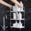 Étagère de salle de bain Support de rangement Présentoir Étagères Cosmétiques Porte-shampooing Douche Caddy Organisateur de salle de bain multicouche T200319