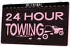 Sign LS1621 24 Hours Towing Car Repairs Auto 3D Engraving LED Light Sign Wholesale Retail