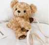 Enfants Bages de poupée en peluche d'ours mignon