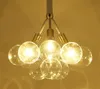 Modern Glass Balls LED Pendant Chandelier Light For Living Dining Study Room Home Deco Hanging Chandelier Lamp Fixture