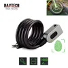 DAYTECH Serrure de vélo antivol de porte d'empreinte digitale pour vélo / moto IP65 étanche Y200407