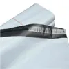 100 stks White Bag Poly Self-Sealing Express Self Adhesive Courier Mailing Plastic Envelop Couriers Post Postal Packing Mail Bags